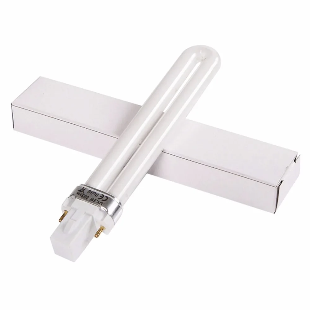 4 Lampadine UV 9W 365nm - Per Essiccatore Unghie, Forma A U