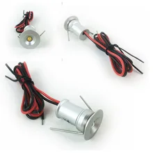 Mini spot lumineux encastrable, découpé de 15mm, conforme à la norme IP65, éclairage pour le plafond, idéal pour une cuisine, 1W LED, éclairage pour le plafond, idéal pour une cuisine, Angle de faisceau 30D/120D livraison directe