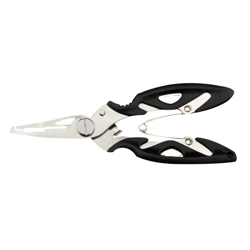 

Cutting Fish Use Scissors Fishing Pliers Steel Fishing Plier Scissor Braid Line Lure Cutter Hook Remover