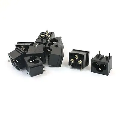 

10 Pcs IEC320 C8 Inlet Welding Power Adapter Connector AC 125V 7A