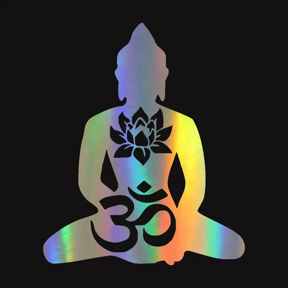 Anycuros Buddha Fashion Car Sticker Motorcycle Vinyl Decal 14.5cm17 (3)