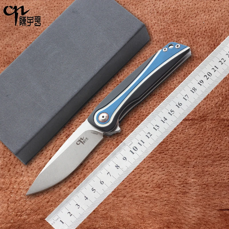 

CH3511 New folding Knife,154CM Blade,G10+Stainess steel Handle outdoor camping hunting pocket knife EDC tools