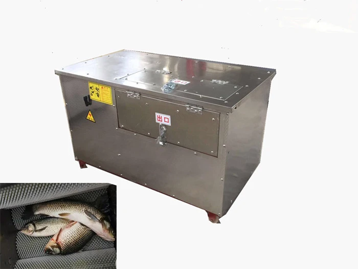 

Full automatic fish scaling machine scale removing machine with cleaning function