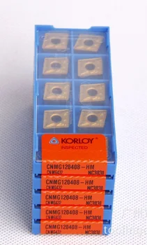 

Hot sale original KORLOY cutting blade CNMG120408-HM NC3030 carbide inserts turning tool milling cutter wholesale for steel