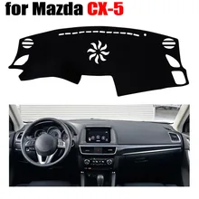 RKAC приборной панели автомобиля покрывает коврик для MAZDA CX-5 все годы левосторонний привод pad тире покрывает инструмент платформа аксессуары