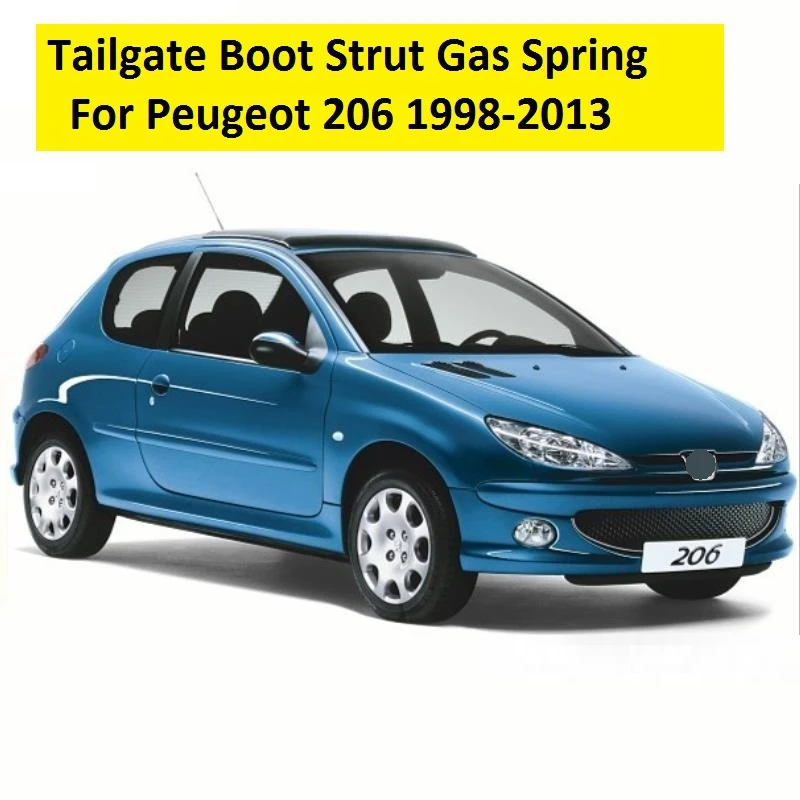 2 шт для peugeot 206 1998 1999 2000 2001 2002 2003 2004 2005 2006 2007 сзади багажника Распорки газа весной загрузки Держатели