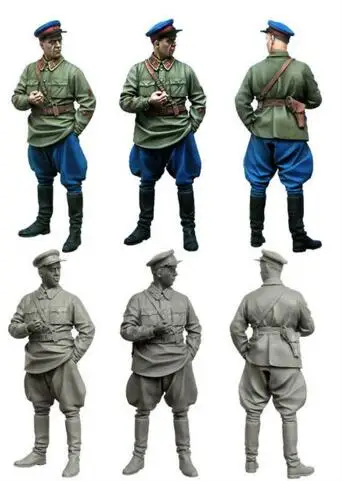 

1/35 Resin Figure Officer 1pc Model Kits