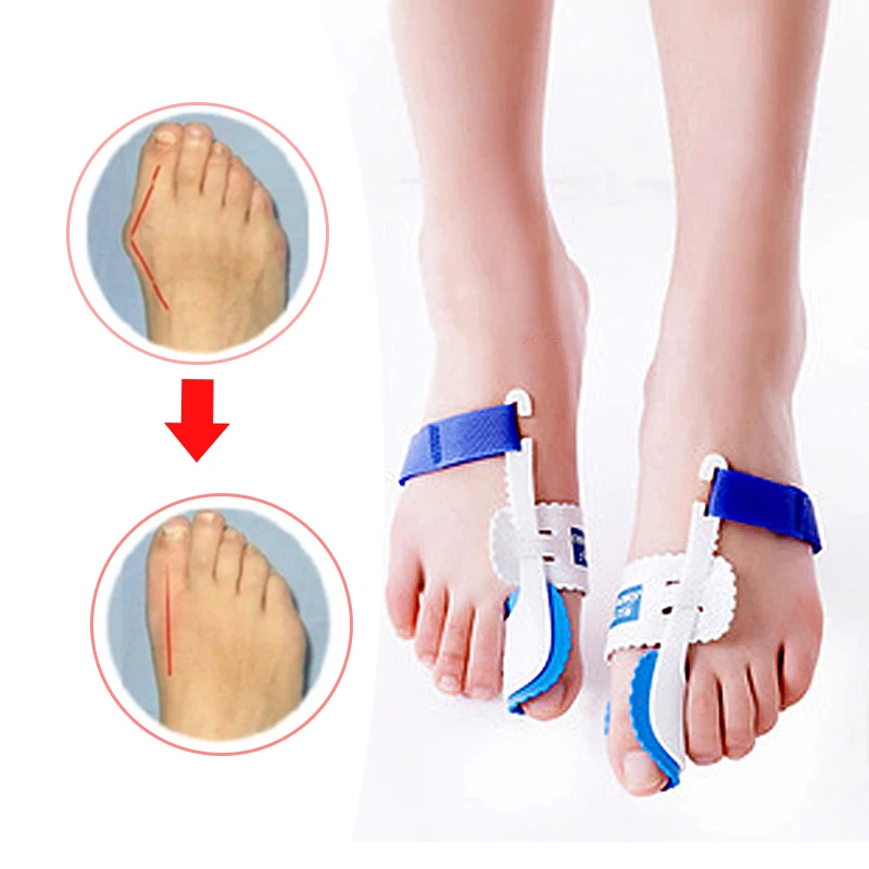 Orthopedic Bunion Corrector Device Hallux Valgus Toe Correction Pedicure Foot Care Legs Thumb Goodnight Daily Big Bone Orthotics