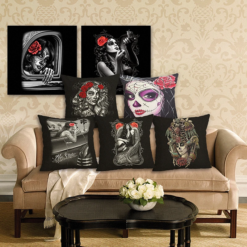 

Disenchantment Cushion Cover Home Decor Cushion Case Houseware Throw Pillowcase Linen Square 45x45cm Cushion Cojines