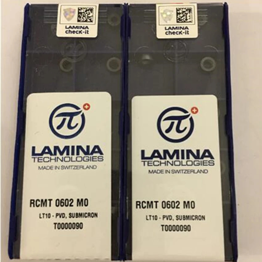 Пластинка RCMT0602MO LT10/RCMT0803MO LT10/RCMT10T3MO LT10/RCMT1204MO LT10 R3/R4/R5/R6 круговой ЧПУ твердосплавный вставками оригинальный новый