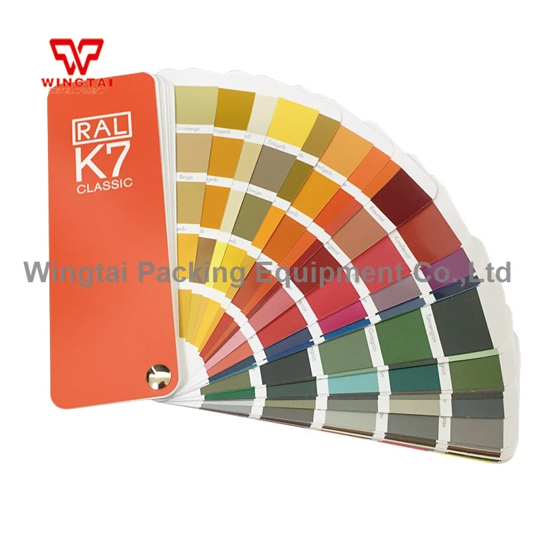 Original Ral K7 Color Fan Deck Swatches Classic 213 Colour Tones Newest Version