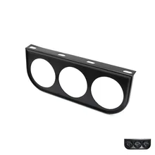 Universal Car Triple Gauge Holder 2 inch 52mm Bracket Car Meter Gauge Pod Auto Gauge Holder Dash Mount Dual 3I Car Meter Holder