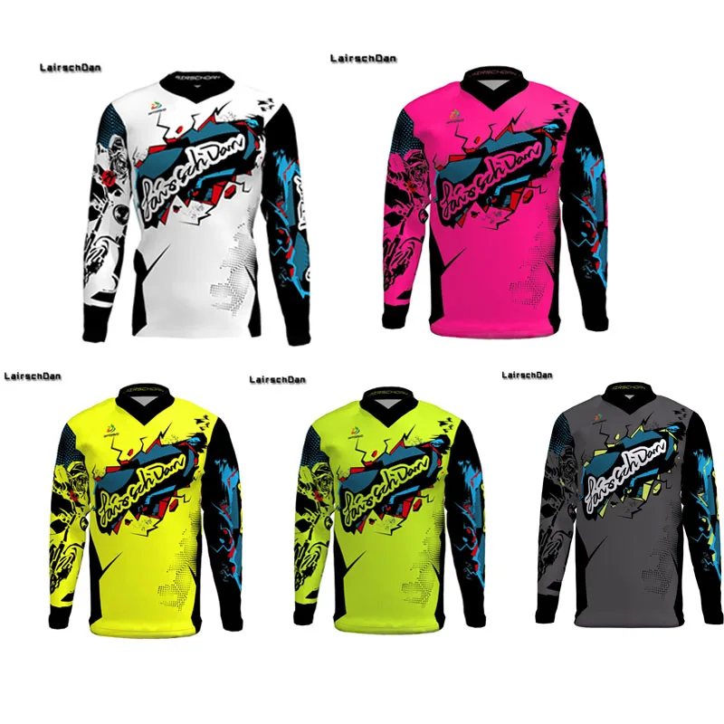 

SPTGRVO LairschDan 2019 enduro mtb jersey cycling offroad motocross downhill shirt ropa bicycle jersey for men quick dry moto mx