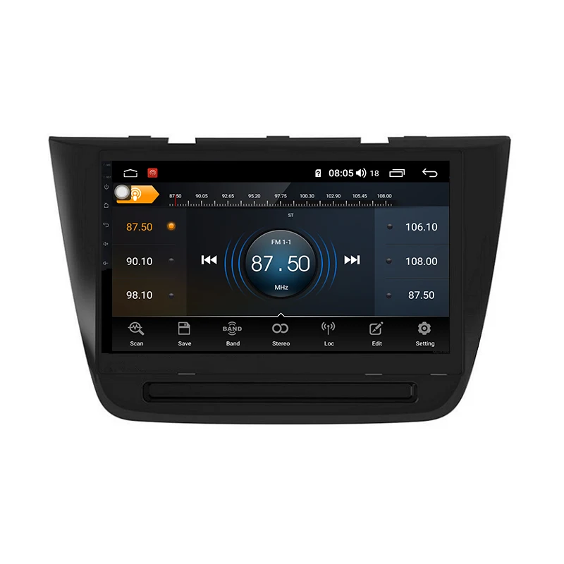 Perfect Android 9.0 8-core 4+64G IPS Screen multimidia car 1 din android car radio for MG ZS 2017-2018 4