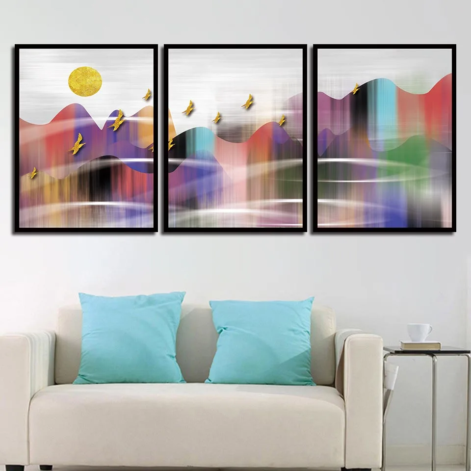 Watercolor-Nordic-Posters-Modular-Pictures-Prints-Painting-Abstract-Sunset-Mountain-Scenery-Wall-Art-Canvas-Home-Baby