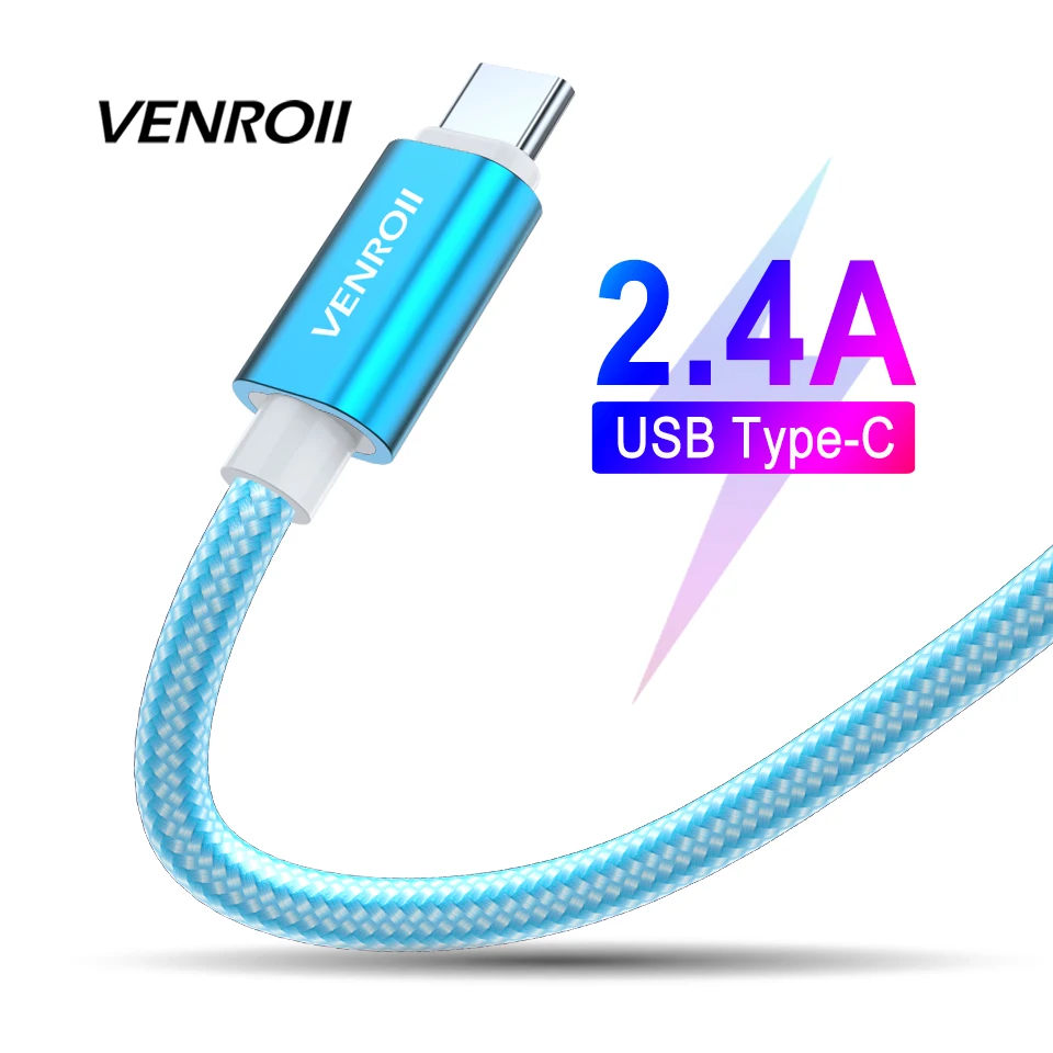 

Fast Charging USB Type C Cable Mobile Phone Data Kable for Samsung S8 Xiaomi Mi Mix Max 3 2 A2 2S 8 Huawei P20 Pro Mate 20 Lite