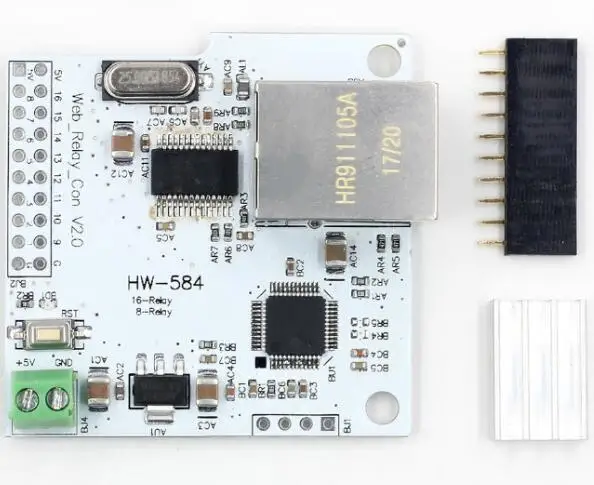 8-канальный сетевой видеорегистратор 28J60 W5100 RJ45 сети реле Управление выключатель 5V Интернет триггерный релейный модуль P2P WI-FI модуль мобильного телефона Управление