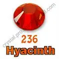 Ss12 оригинальные элементы Swarovski Hyacinth (236) 288 шт (без горячей фиксации горный