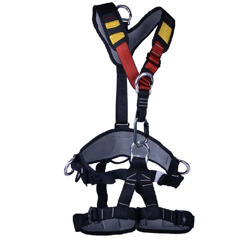 Professional Rescue seat belts Outdoor sport harness full body climbing
