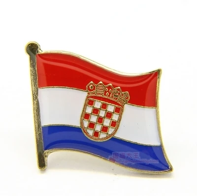 

National Flag Metal Lapel Pin Flag Pin croatia
