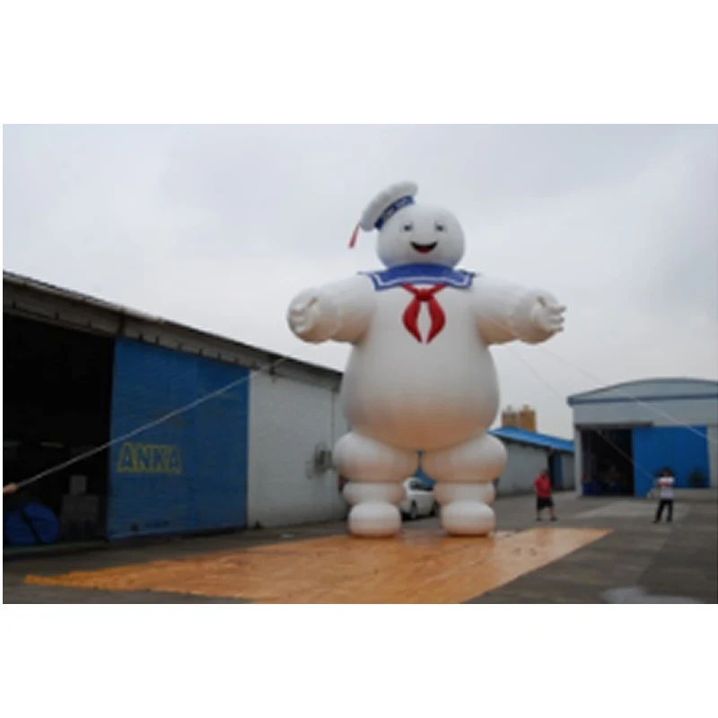 30ft Inflatable Ghostbusters Stay Puft Marshmallow Man, air dancer with