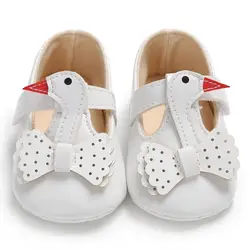 Летняя детская обувь Новорожденные малыши милые животные обувь для девочек для маленьких девочек мягкая подошва Нескользящая первая