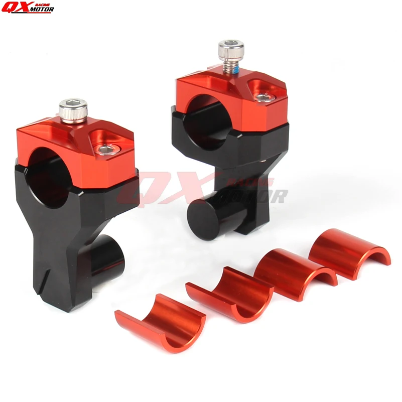 

Billet Motorcycle handlebar heightening Handle bar Clamp Handlebar Riser Adjustable for Benelli BJ CFMOTO NK Off Road
