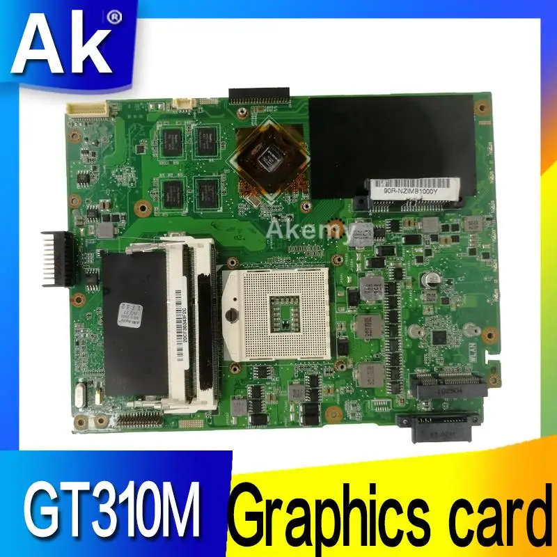  AK K52JC Laptop motherboard for ASUS K52JC K52JT K52JR Test original mainboard GT310M Graphics card