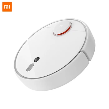 شراءمكنسة كهربائية روبوت من شاومي Mi 1s للمنزل شحن كنس آلي ذكية مخططة واي فاي Mijia App جهاز تحكم عن بعد منظف غبار