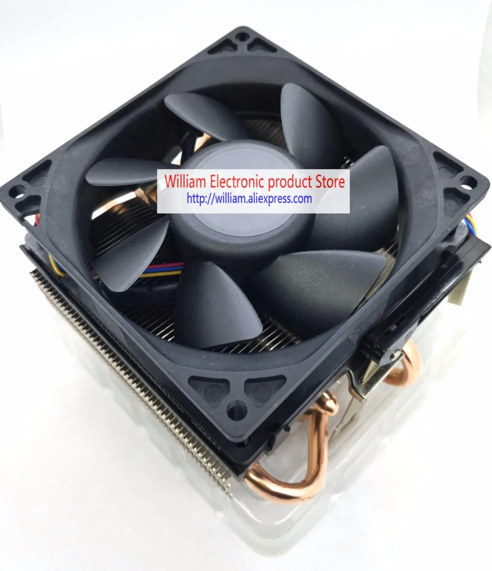 

New Original for Computer CPU Cooler FX8350 12V 0.32A Dual Ball Bearing 1500-3800 RPM Copper Mute AVC cooling fan