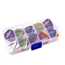 40Pcs/Box Ukulele Guitar Picks Plectrum ABS Anti-Skid Musical Instrument Guitar