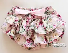 Satin Baby Ruffle Panties,Summer Infant Baby Diaper Cover Pants Frilly Shorts,Newborn Bloomers Photoprops,#P0020