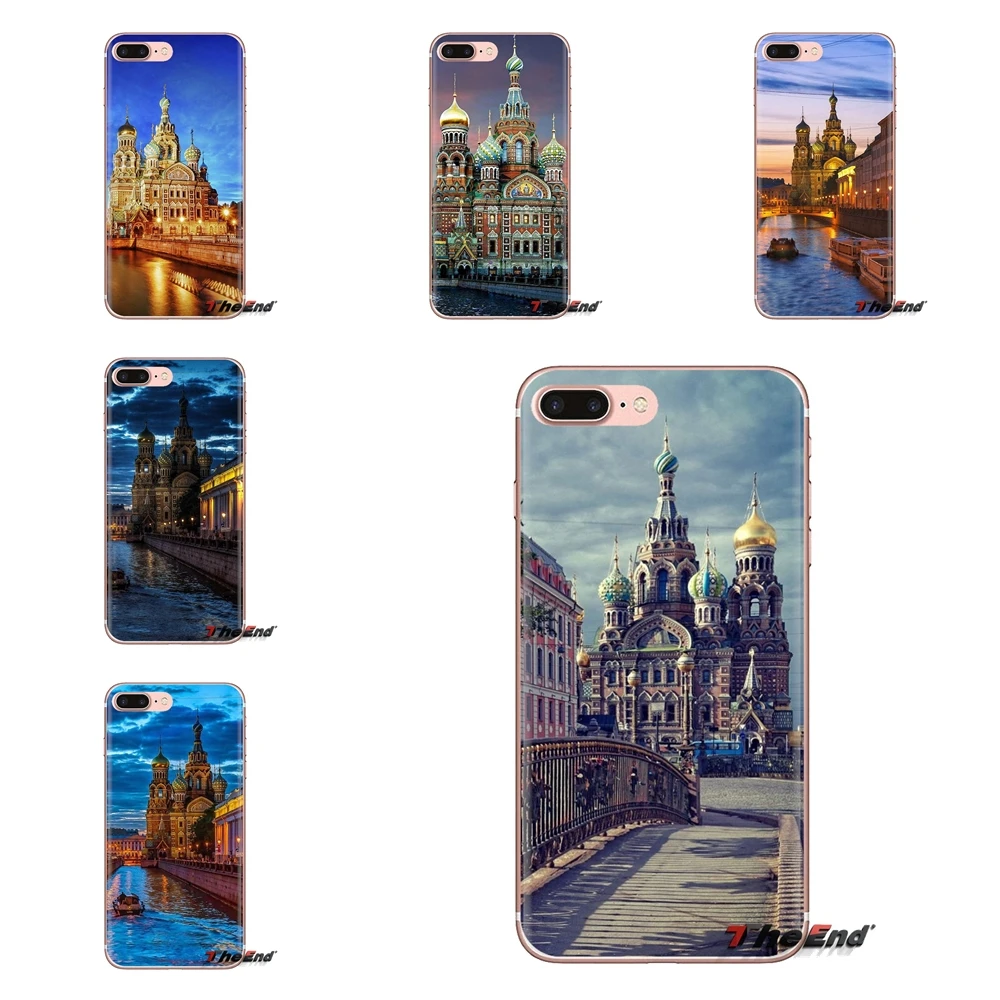 

Church of Our Savior on Spilled Blood Mobile Phone Case Cover For Huawei Mate Honor 4C 5C 5X 6X 7 7A 7C 8 9 10 8C 8X 20 Lite Pro