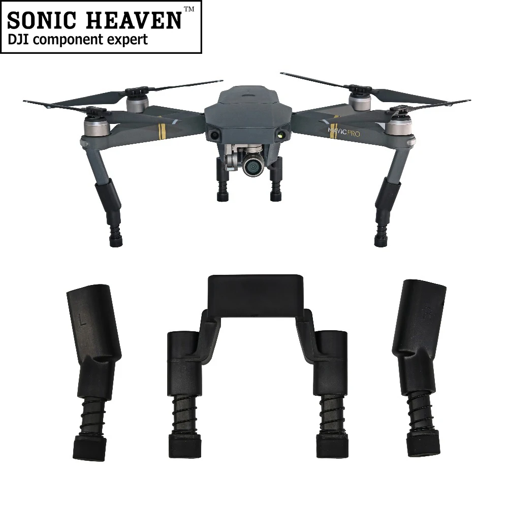 

5cm Feet Bracket Protect Heighten Spring Landing Gear for DJI Mavic Pro/Platinum RC Foldable Drone Quadcopter DJI Accessories