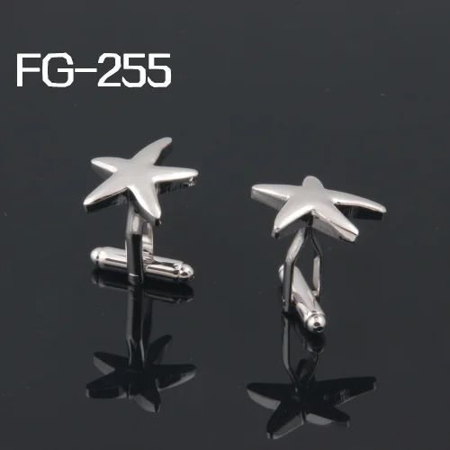 

Fashion Cufflinks FREE SHIPPING:High Quality Cufflinks For Men FIGURE 2017Cuff Links FG-255 Starfish Wholesales