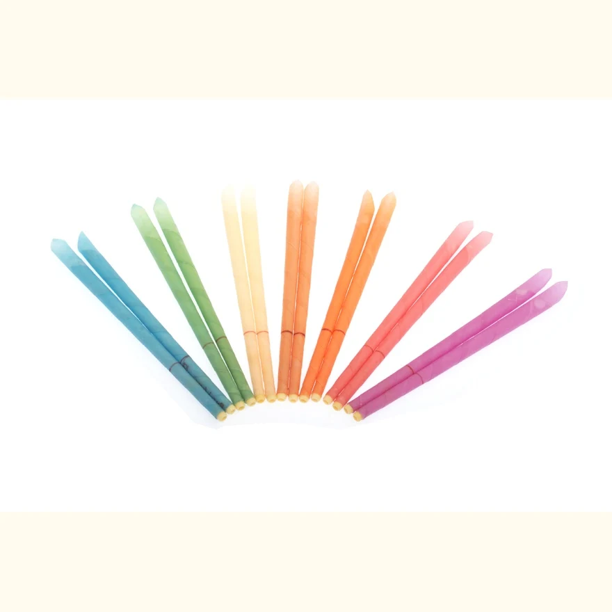 CE qualified indian ear candles ear waxing cone smoke free without chemical residue with mixed flavor