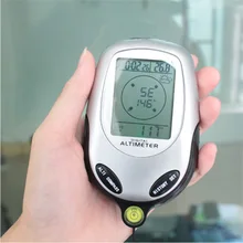 ZD2028 Многофункциональный 6 в 1 высотомер/барометр/термометр/Электронный гид измерительные приборы