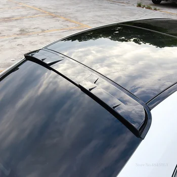 

For Mercedes-Benz W205 C Class C260L C200L C180L Car Roof Black Spoiler High Quality ABS Material Rear Wing Lip Spoiler 2019