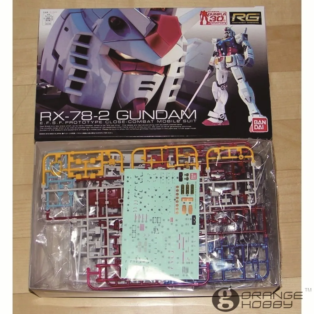 OHS Bandai RG 01 1/144 RX-78-2 Gundam EFSF близкий боевой мобильный костюм сборки модели строительные комплекты oh