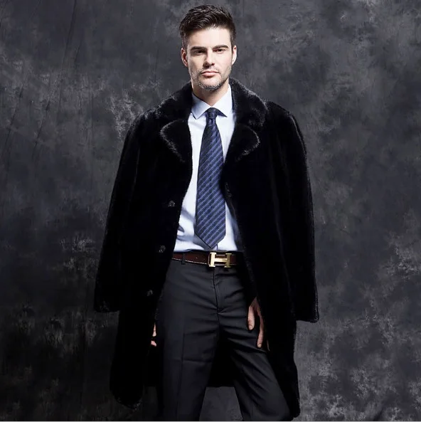 Aliexpress.com : Buy Clobee Luxury Black Long Mens Winter