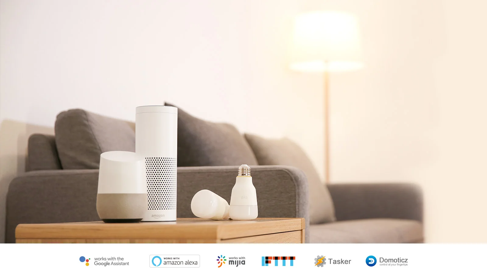 Xiaomi mijia Yeelight YLDP06YL E26/E27 10 Вт RGBW умный светодиодный светильник работает с Amazon Alexa AC100-240V(xiaomi экосистема продукта