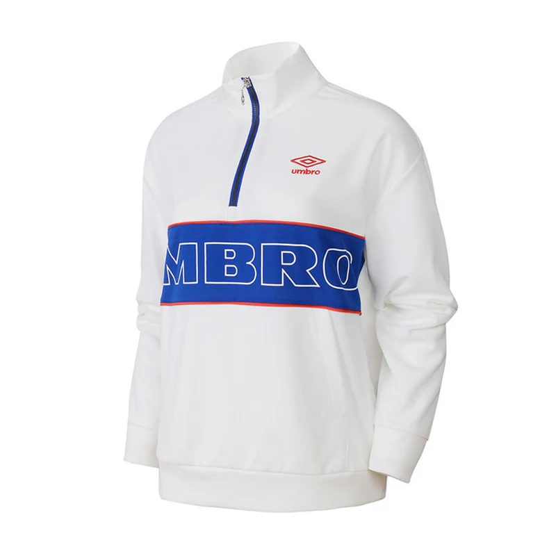 

UMBRO 2018 Autumn Clothing New Motion Suit-dress Pullover Jacket Sport Sweater UI183AP2404