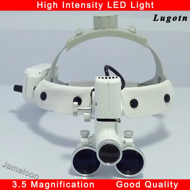 3.5 magnify 3W headlight high intensity led light surgical magnifier