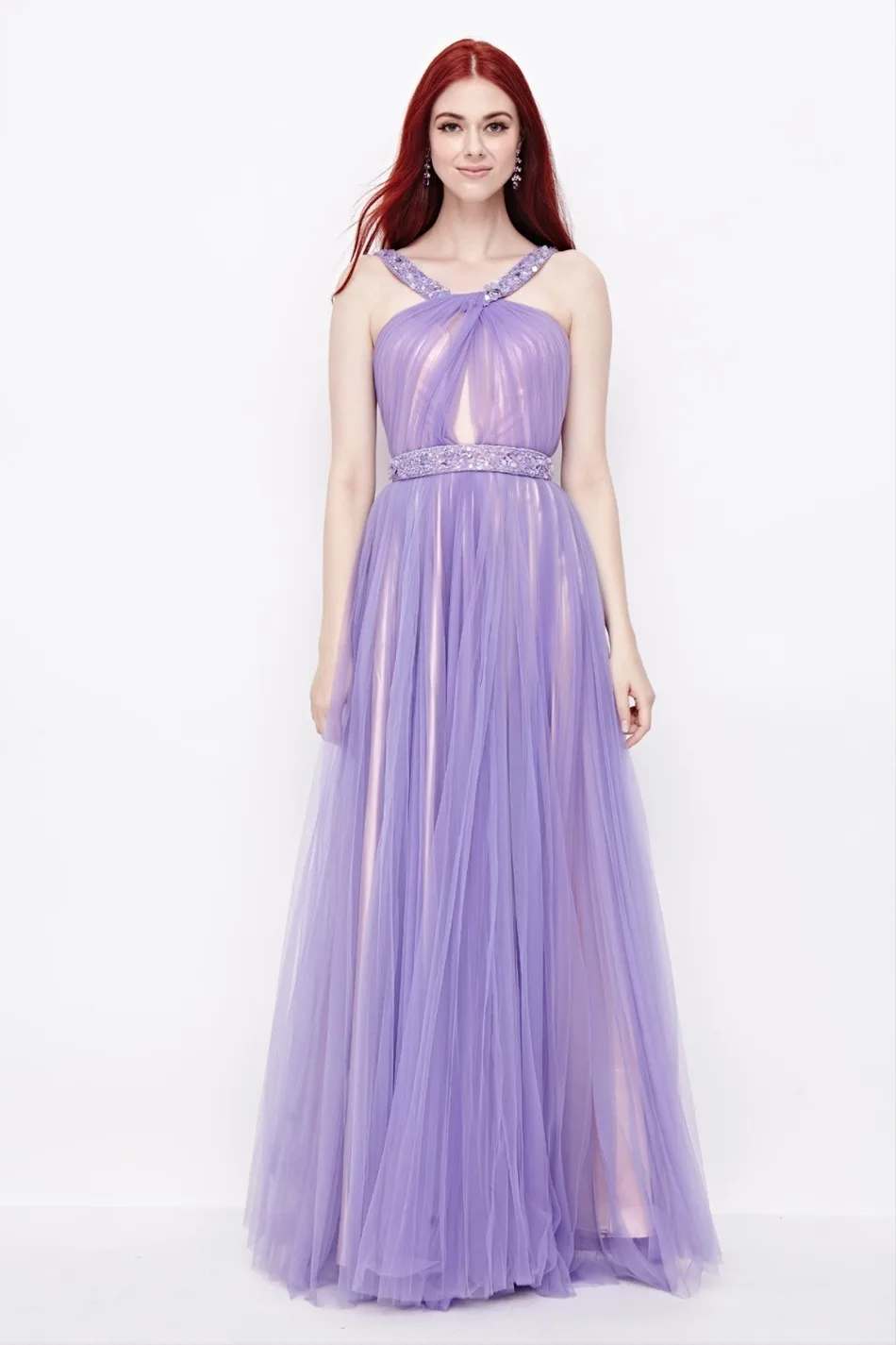 Wedding Lilac Prom Dresses popular cheap lilac prom dresses buy new arrival 2017 sexy long tulle gown backless formal evening for graduation