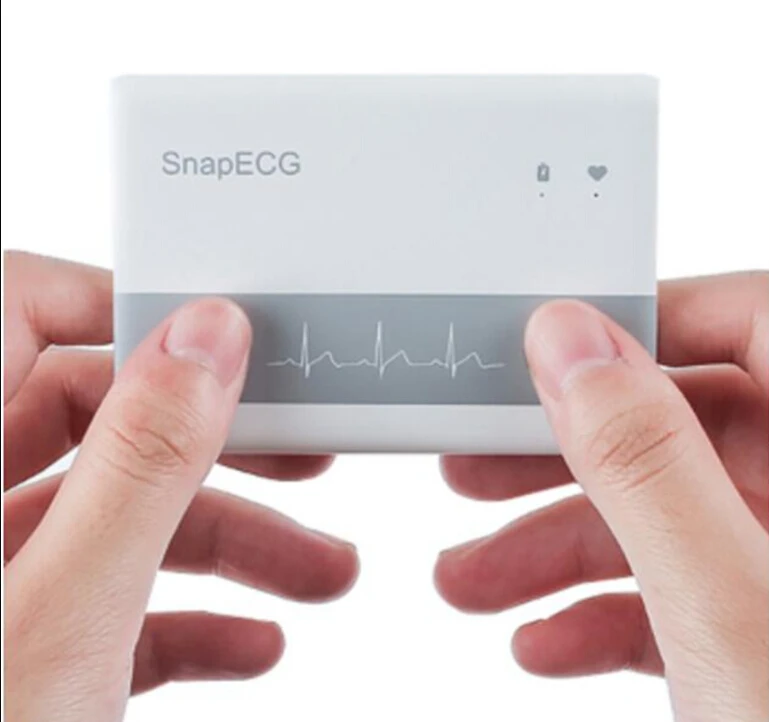 Монитор EKG для дома беспроводной монитор сердца без металлических электродов