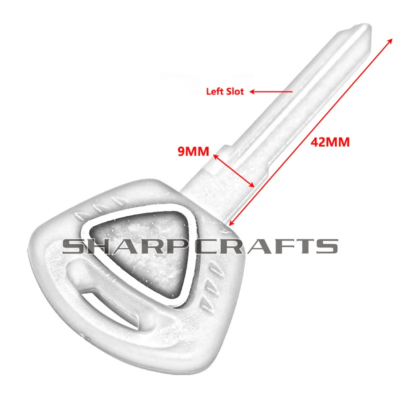 Мотоцикл левый и правый слот Embryo однотонный необработанный для ключей лезвие для TRIUMPH Street Triple 600 675 1050 T100 T120 T800 T900 T955 Tiger800