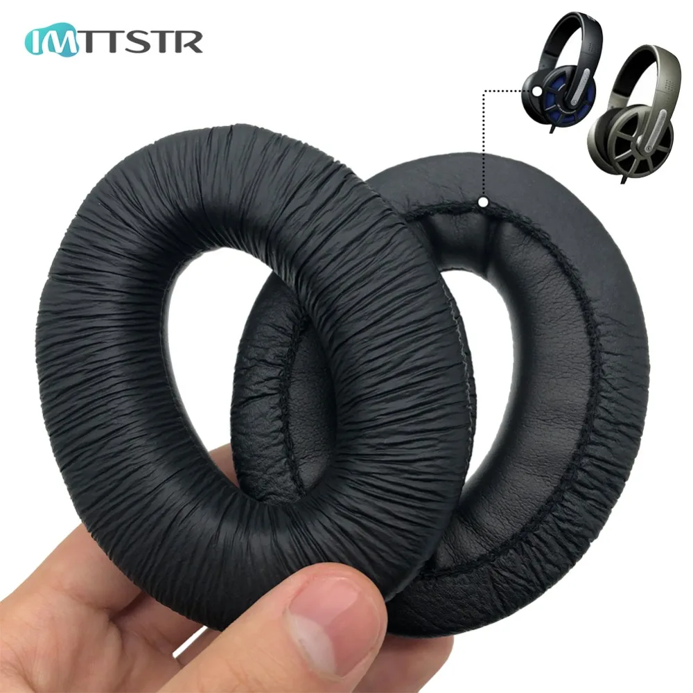 

IMTTSTR 1 Pair of Ear Pads earpads earmuff cover Cushion Replacement Cups for Sennheiser HD415 HD465 HD485 HD 415 465 485 Sleeve