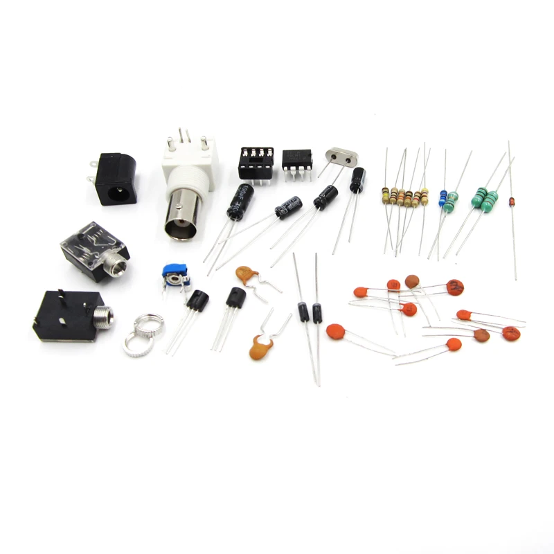 DIY радио 40 м CW короткий волновой передатчик QRP Pixie Kit приемник 7 023 026 МГц