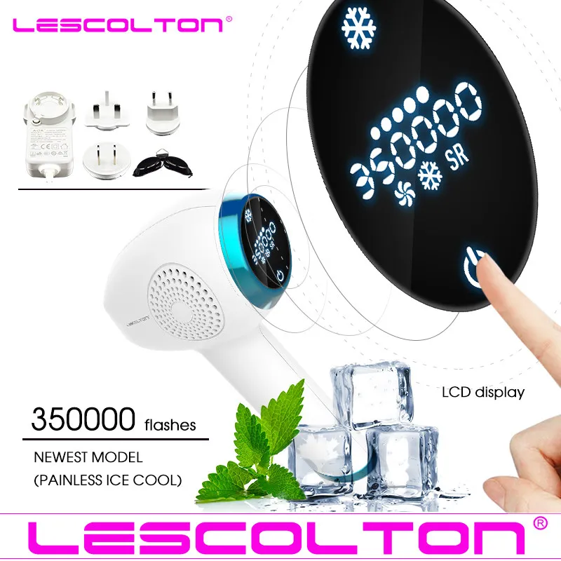 Эпилятор 2в1, 4 в 1, постоянное лазерное устройство для удаления волос, IPL эпилятор, лазерный эпилятор, машинка для удаления волос - Цвет: T011C(Ice cool new)