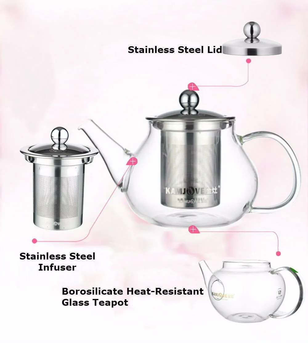 Kamjove-A-11-Heat-Resistant-Clear-Glass-Teapot-w-t-Stainless-Steel-Infuser-700ml